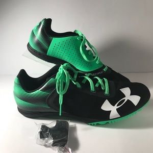 NWOB MEN’s Under Armour Distance Track Shoes